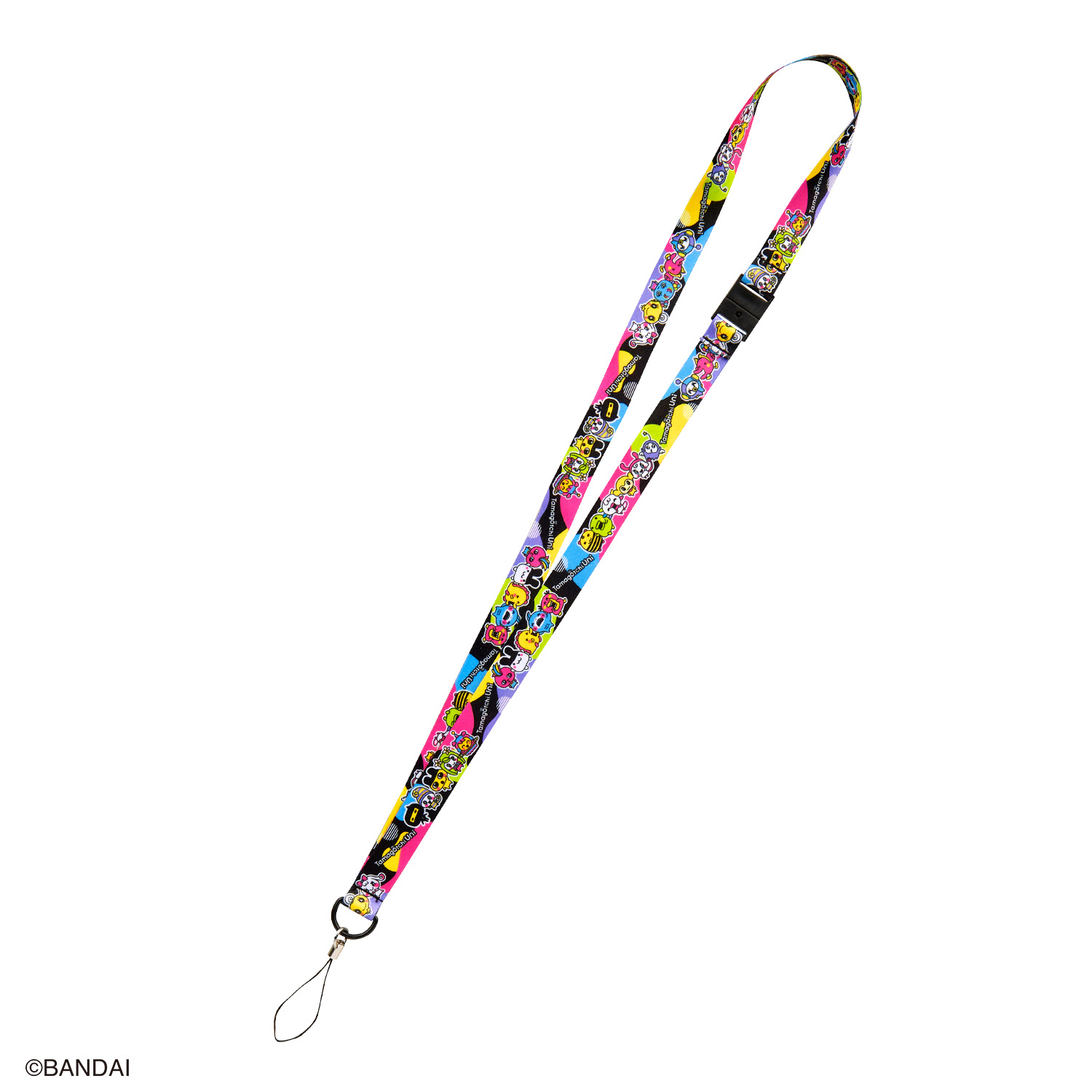 Tamagotchi Uni Lanyard in Unique Black