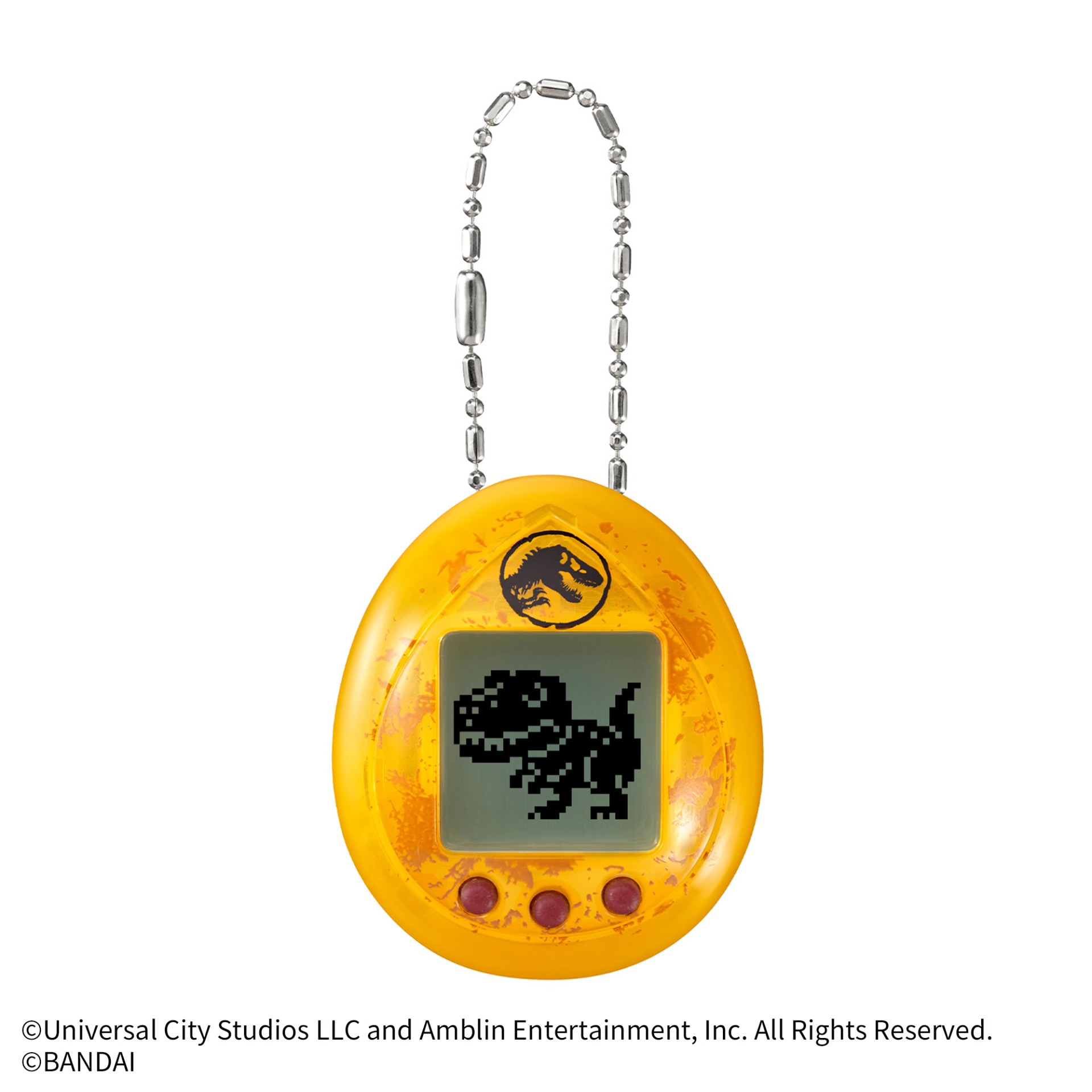 Jurassic Park 30th Anniversary Tamagotchi - Dinosaur Amber ver.